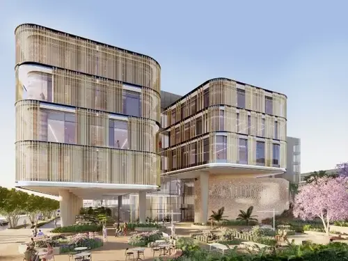 2023 St John of God Subiaco Hospital redevelopment NCB FORECOURT NORTH